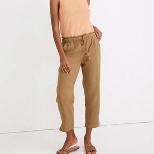 Madewell Lightspun Beach Cover-Up Pants NWT